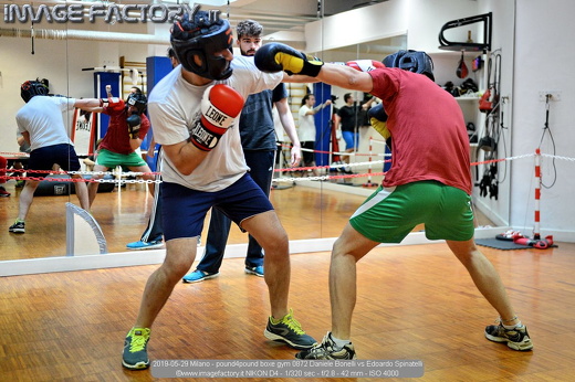 2019-05-29 Milano - pound4pound boxe gym 0872 Daniele Bonelli vs Edoardo Spinatelli